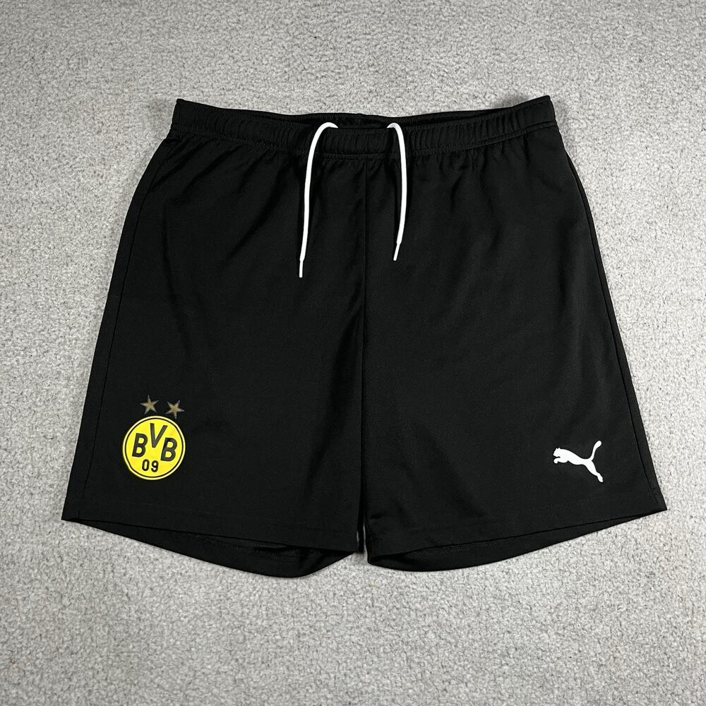 Borussia Dortmund Shorts Mens XL Puma Soccer Football Training Home